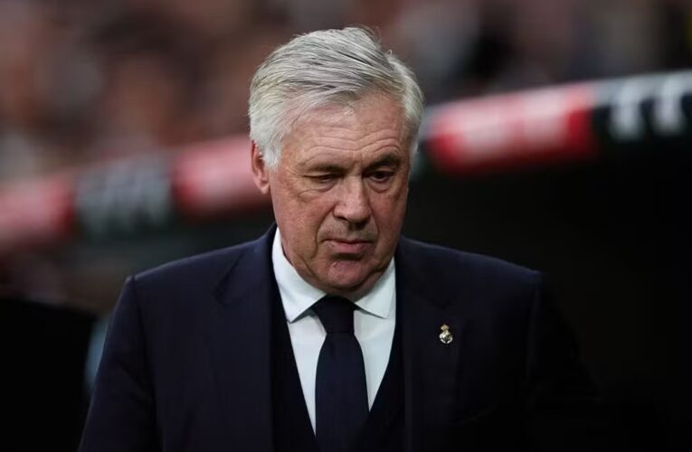 Ancelotti lamenta derrota na briga pelo título da LaLiga: “Agora é mais complicado”